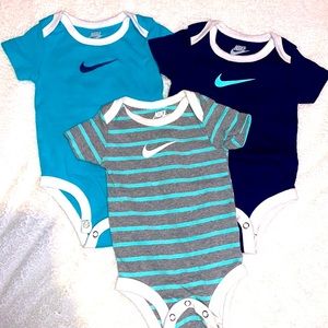 Hurley and Nike onesies